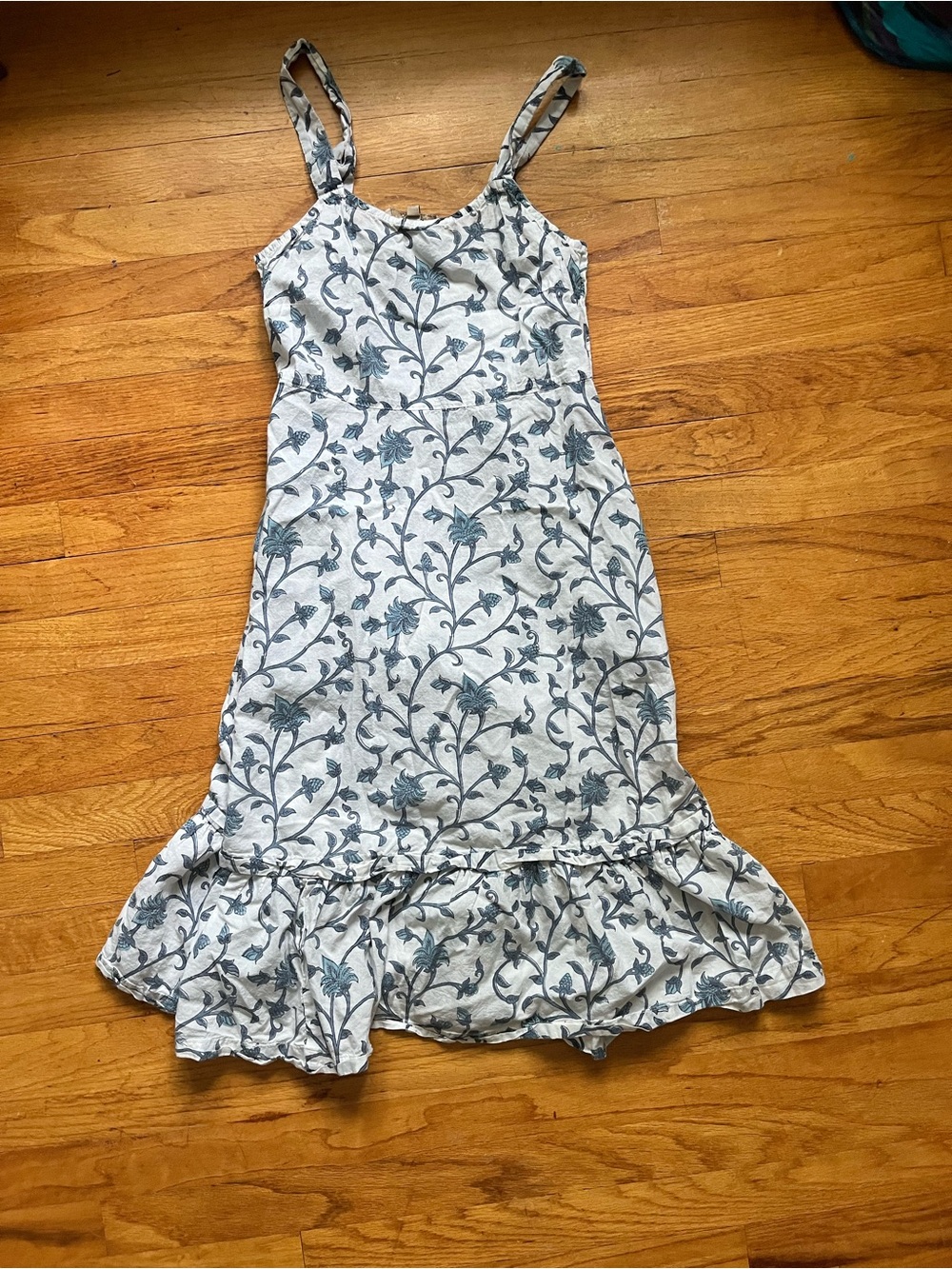 Floral Ruffle Summer Dress